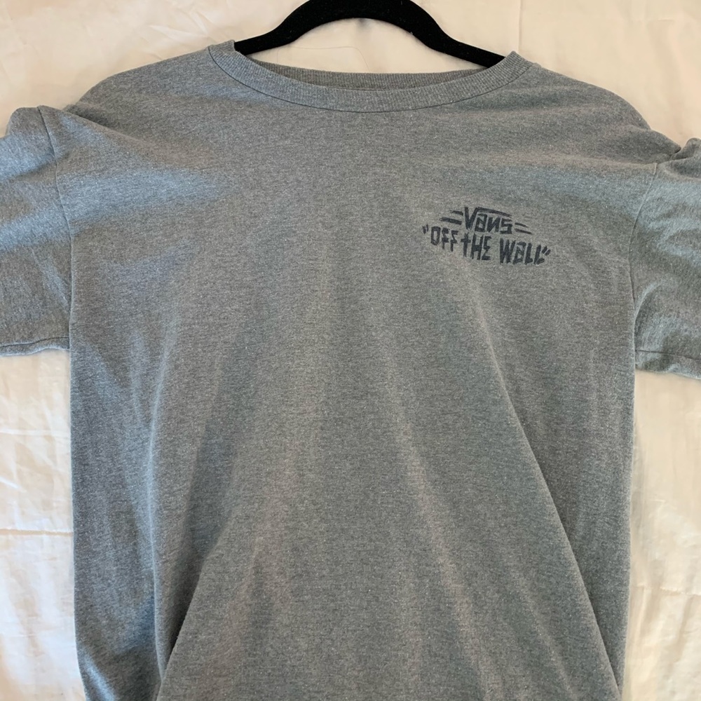 vans grey tshirt